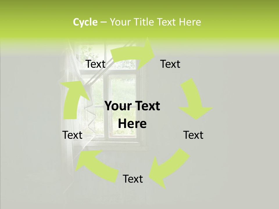 Puddle Inside Building PowerPoint Template