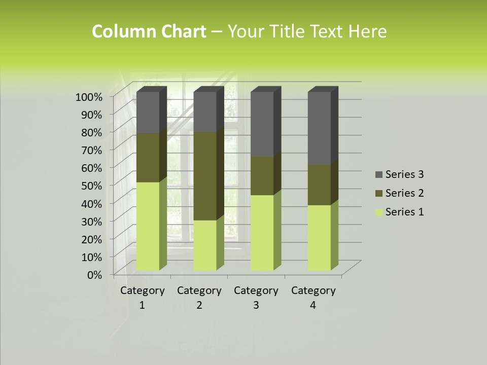 Puddle Inside Building PowerPoint Template