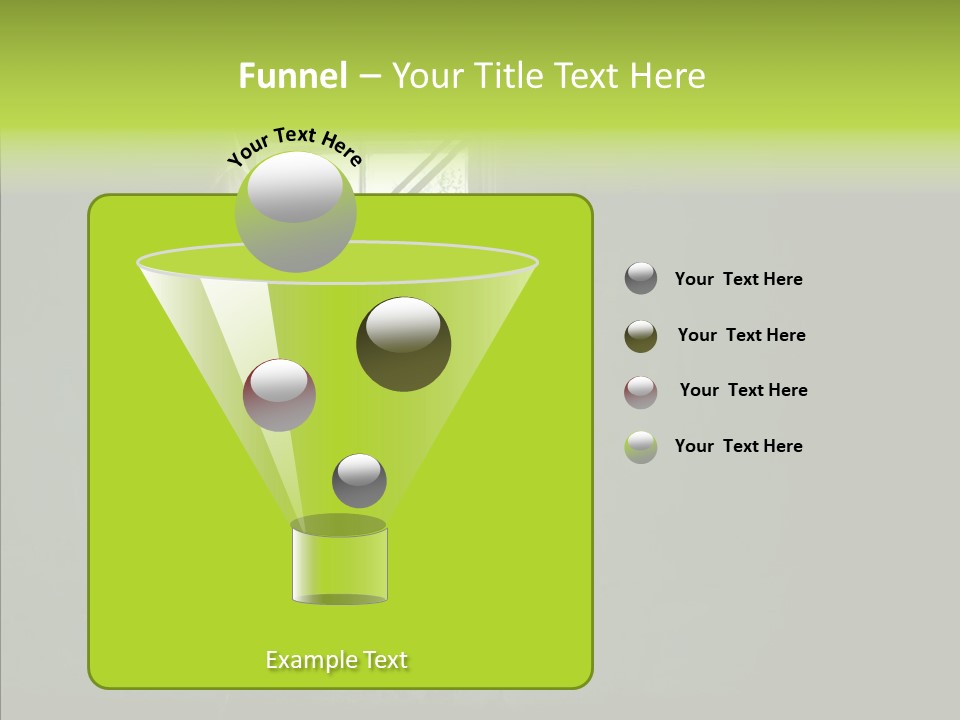 Puddle Inside Building PowerPoint Template