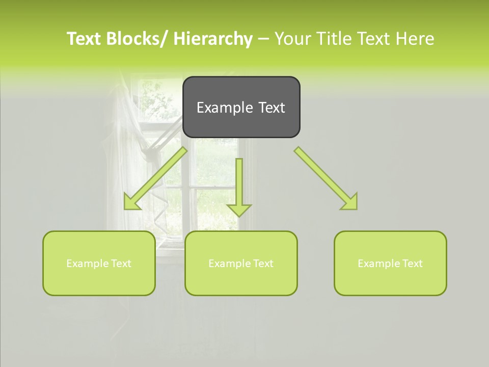 Puddle Inside Building PowerPoint Template