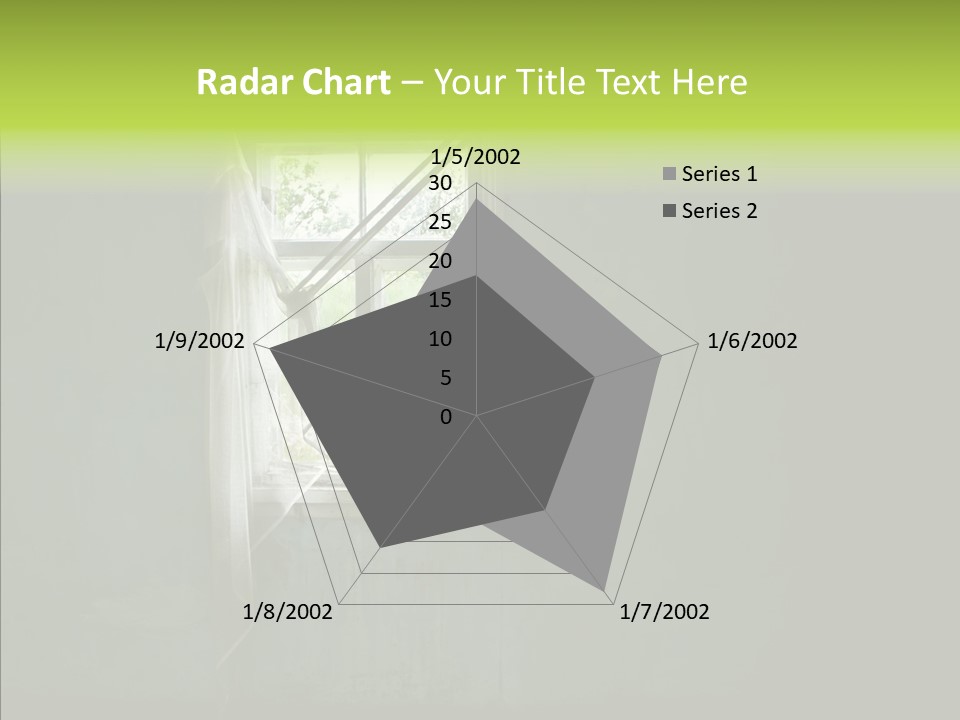 Puddle Inside Building PowerPoint Template