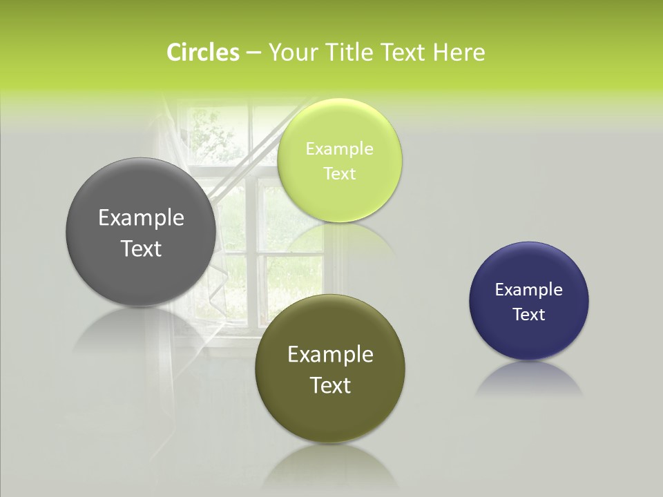 Puddle Inside Building PowerPoint Template