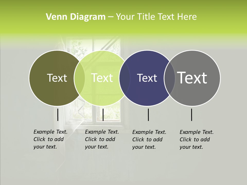 Puddle Inside Building PowerPoint Template