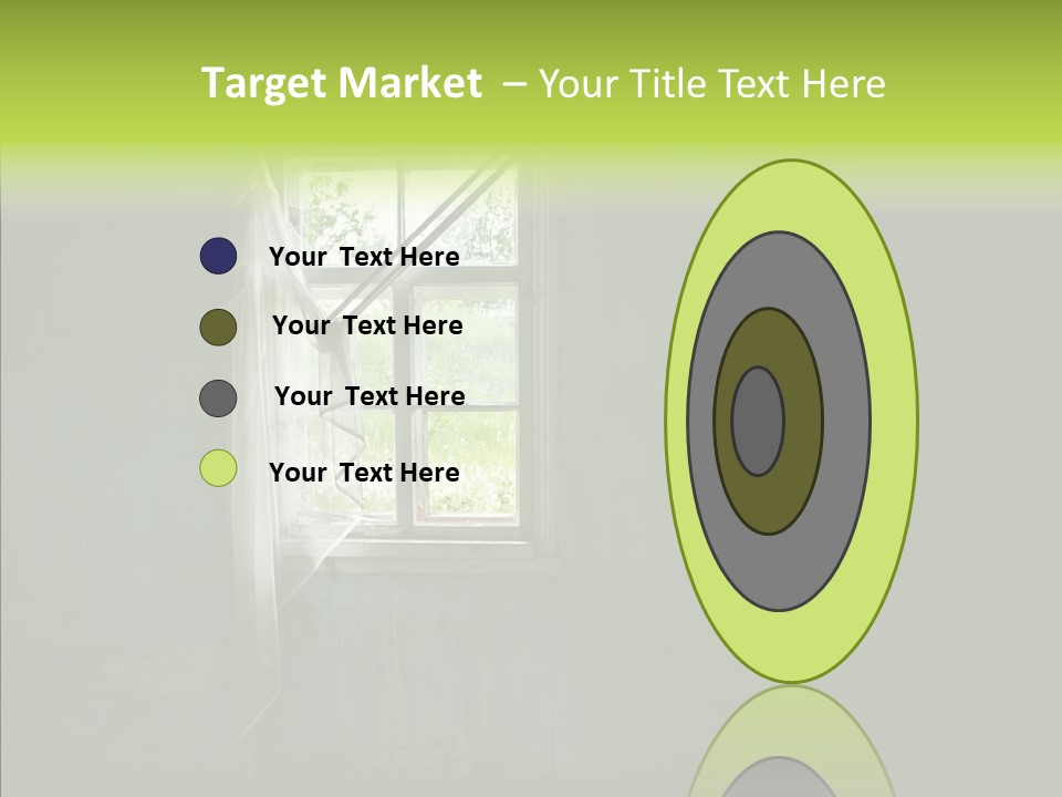 Puddle Inside Building PowerPoint Template