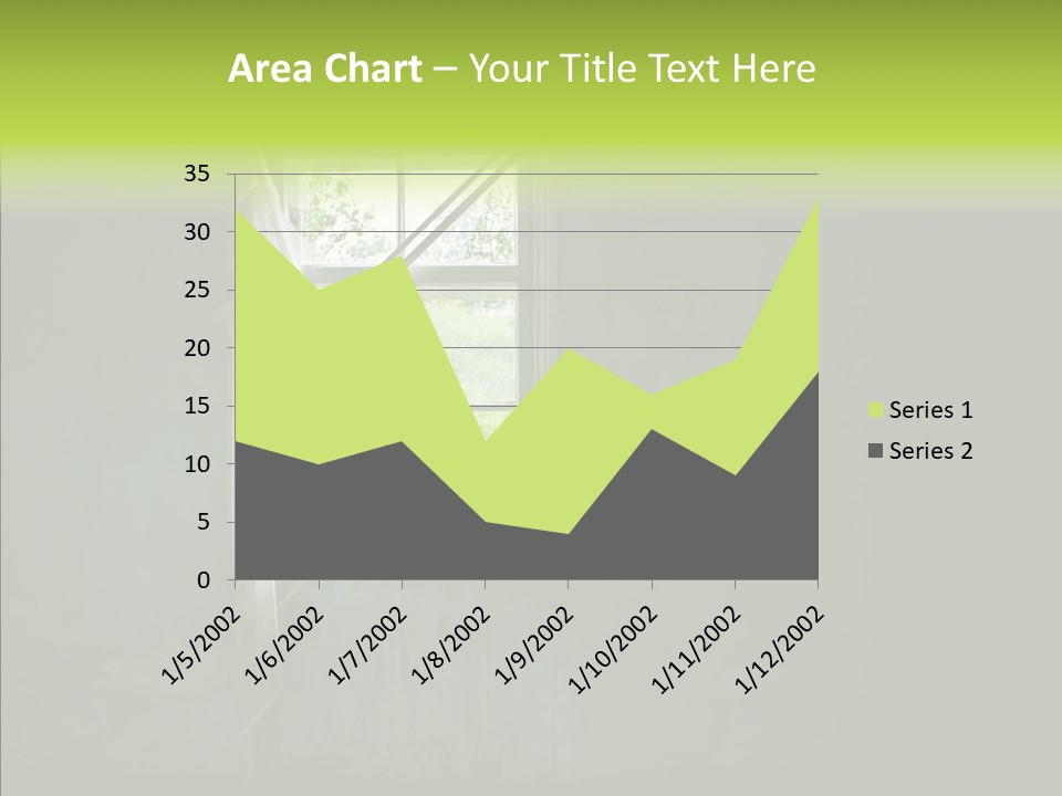 Puddle Inside Building PowerPoint Template
