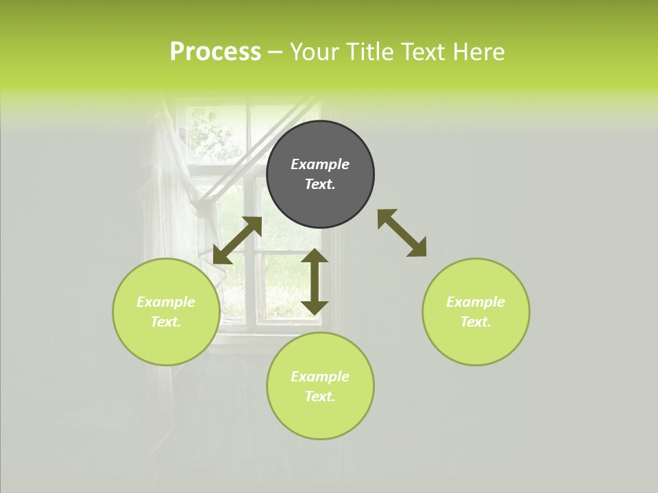 Puddle Inside Building PowerPoint Template
