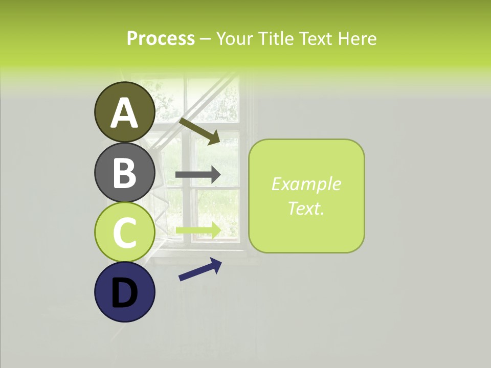 Puddle Inside Building PowerPoint Template