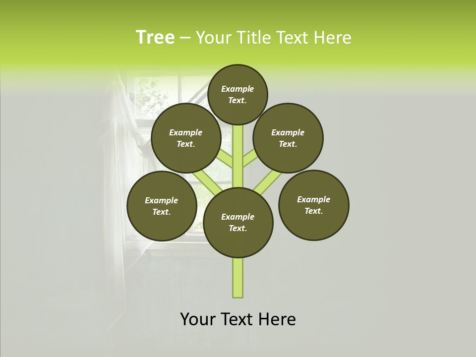 Puddle Inside Building PowerPoint Template