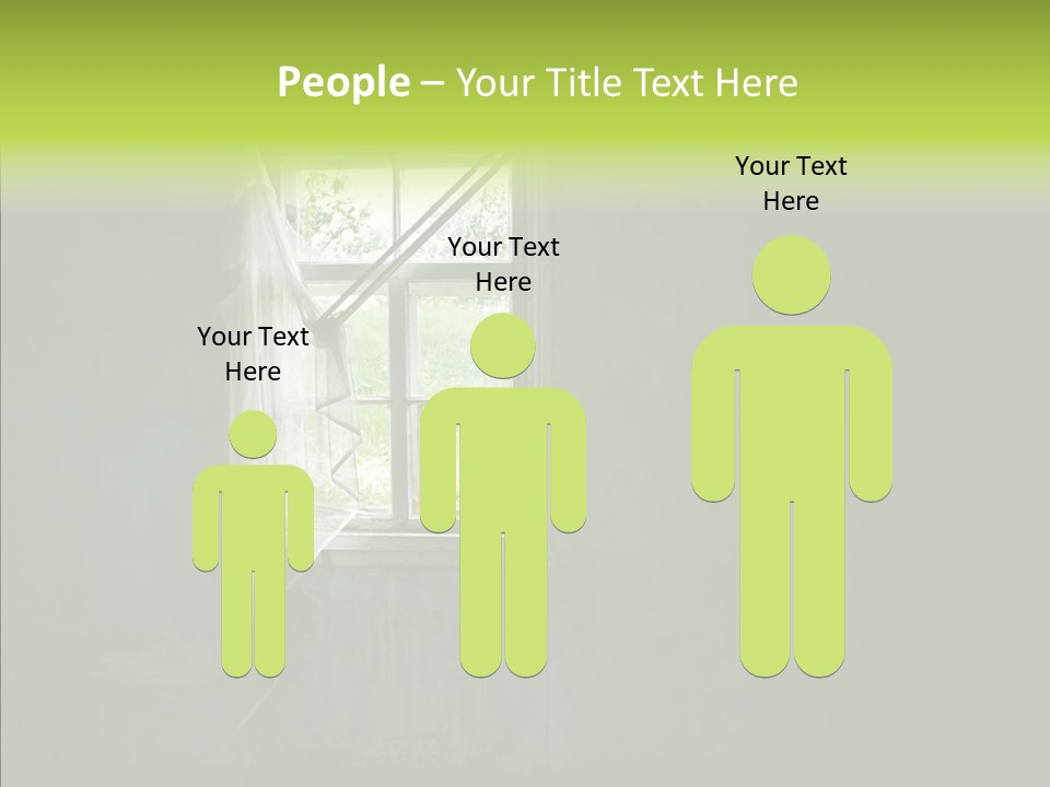 Puddle Inside Building PowerPoint Template