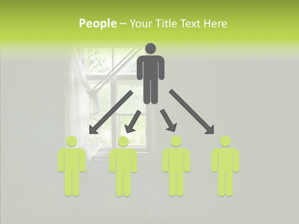 Puddle Inside Building PowerPoint Template