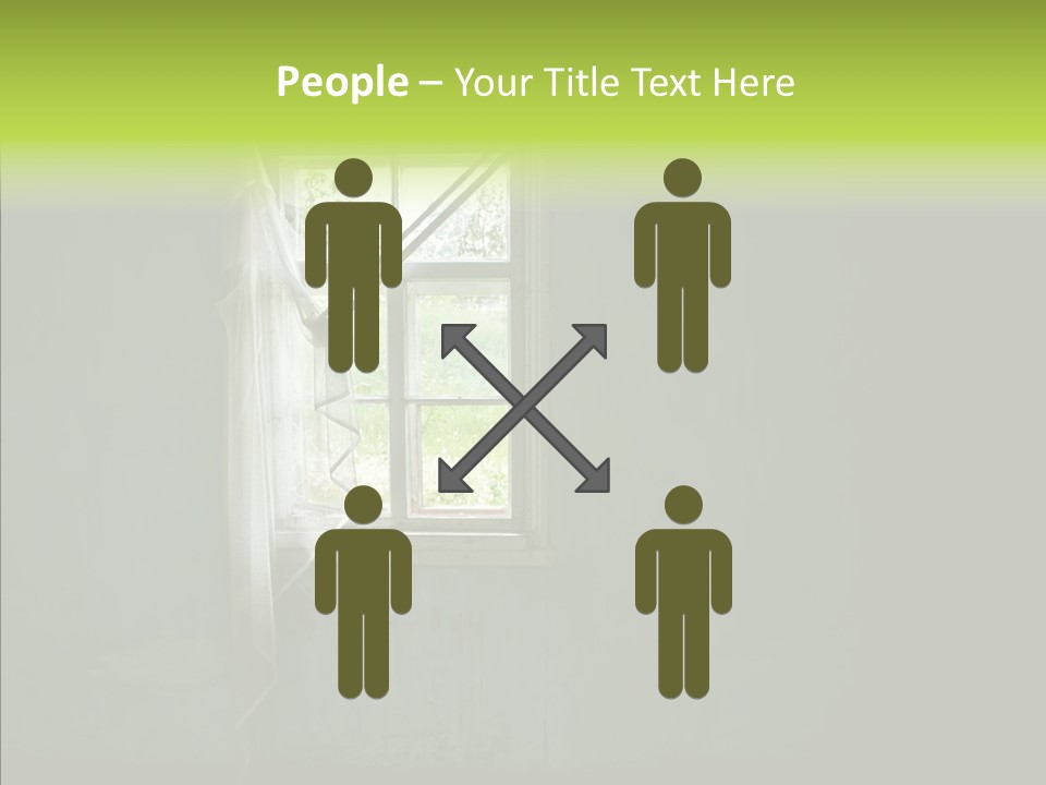 Puddle Inside Building PowerPoint Template