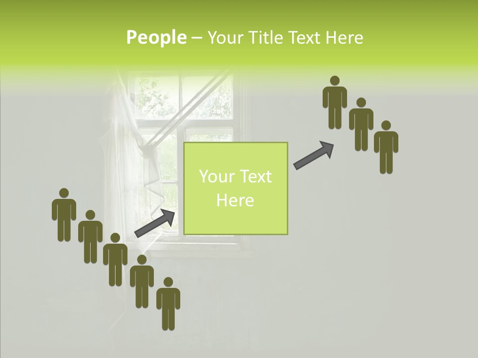 Puddle Inside Building PowerPoint Template