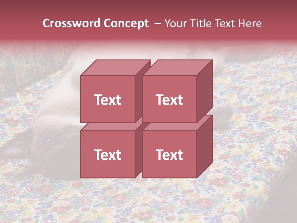 Pet Breed Blue PowerPoint Template