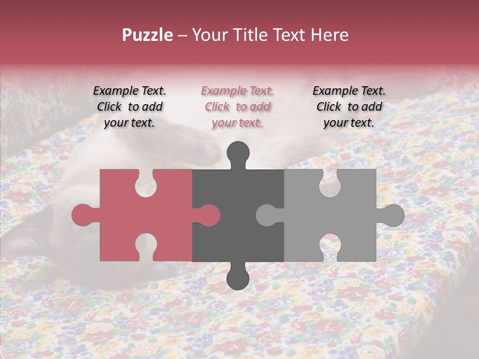 Pet Breed Blue PowerPoint Template