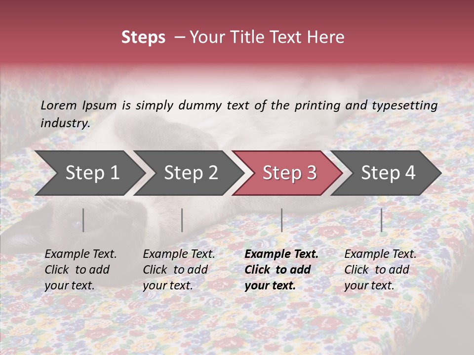 Pet Breed Blue PowerPoint Template