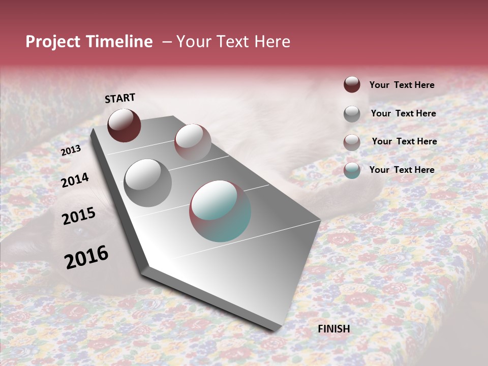 Pet Breed Blue PowerPoint Template