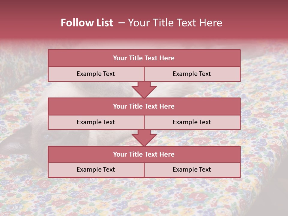 Pet Breed Blue PowerPoint Template