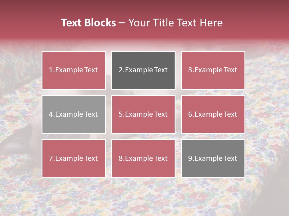 Pet Breed Blue PowerPoint Template