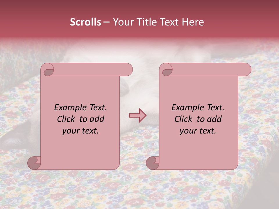 Pet Breed Blue PowerPoint Template