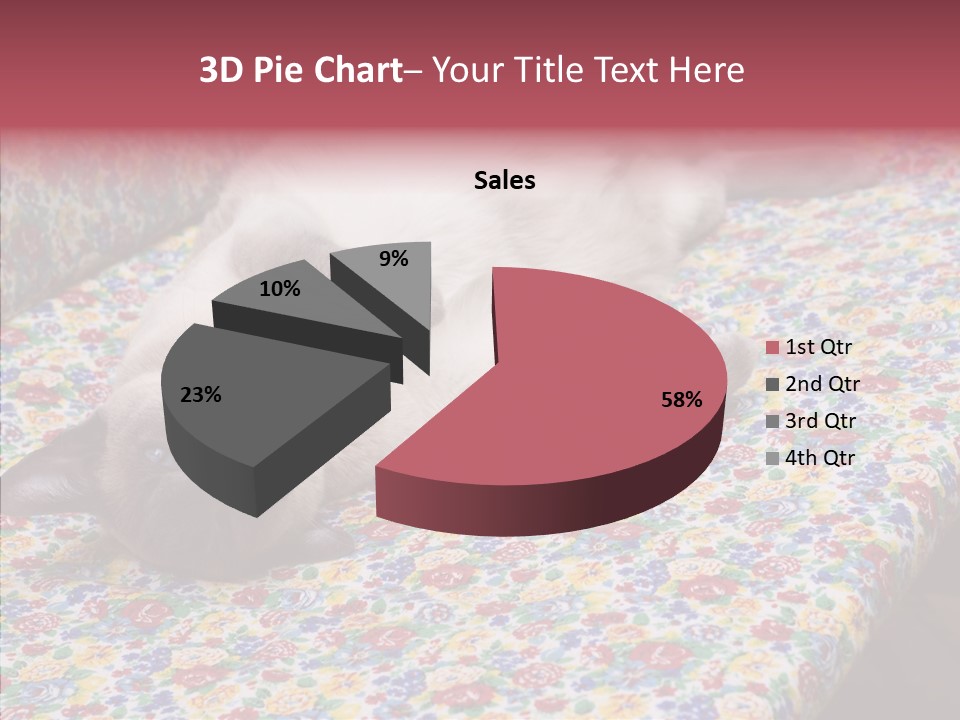 Pet Breed Blue PowerPoint Template