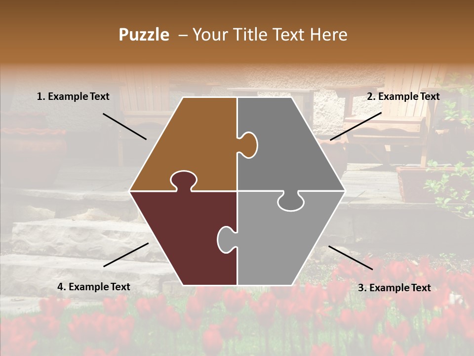 Wooden Front Sunny PowerPoint Template