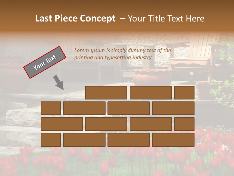Wooden Front Sunny PowerPoint Template