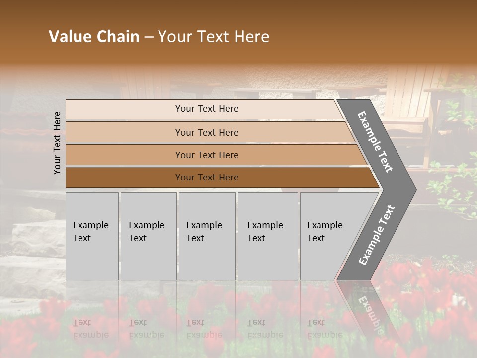 Wooden Front Sunny PowerPoint Template