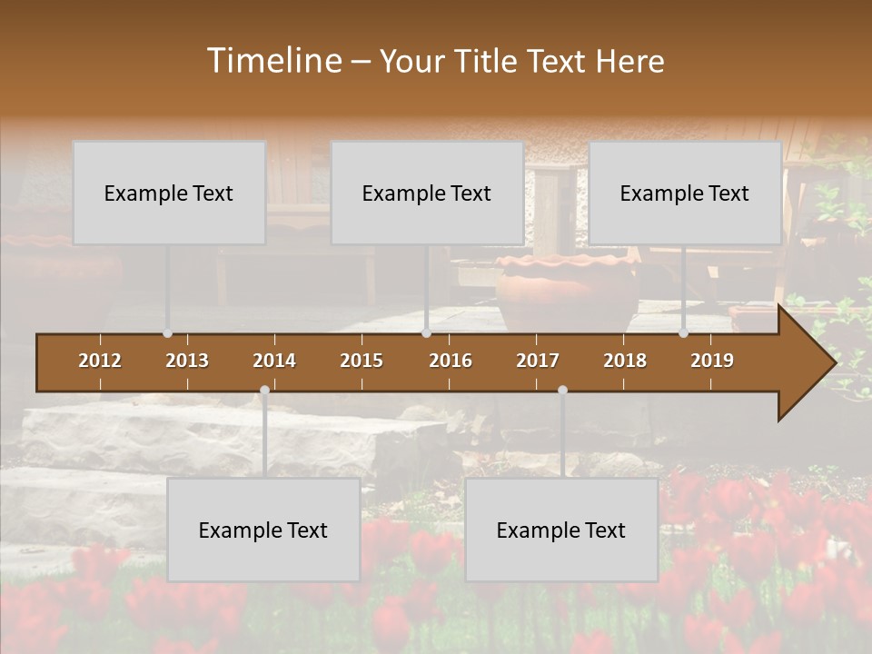 Wooden Front Sunny PowerPoint Template