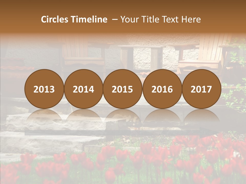 Wooden Front Sunny PowerPoint Template