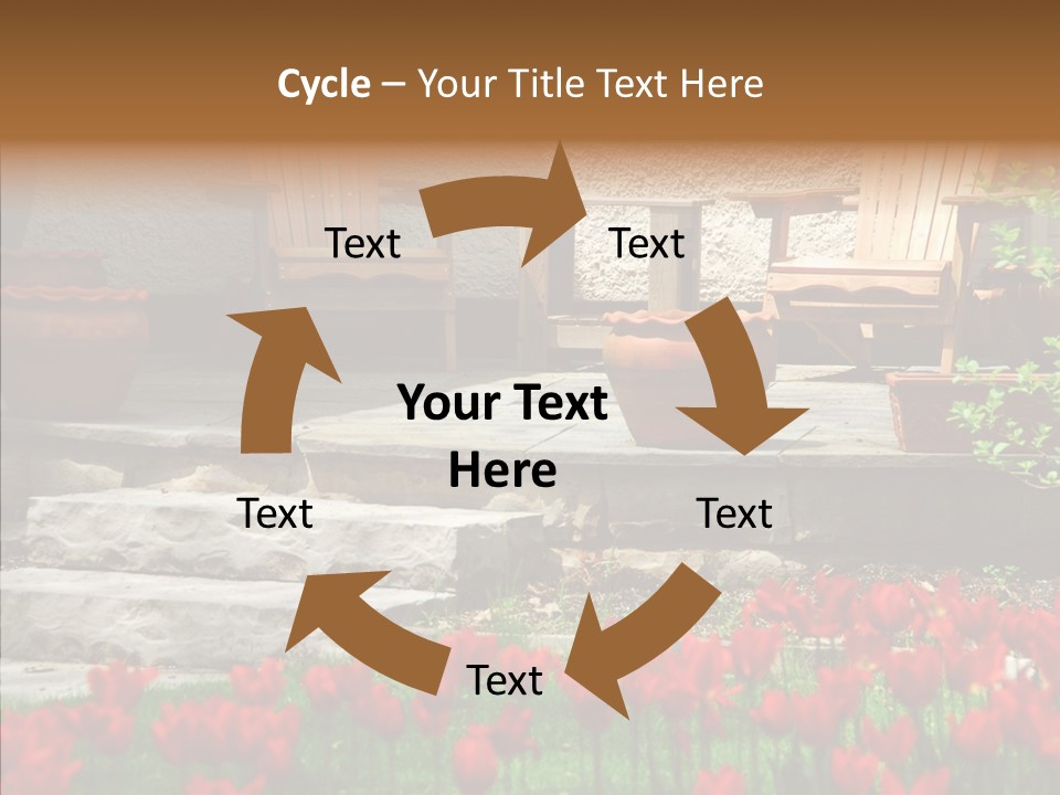 Wooden Front Sunny PowerPoint Template