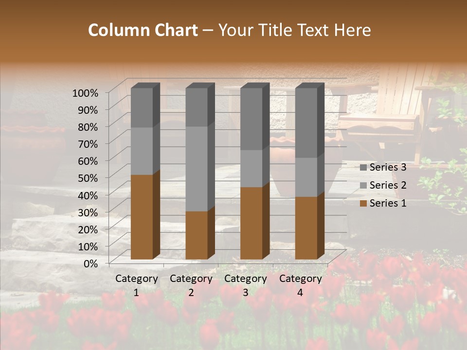 Wooden Front Sunny PowerPoint Template