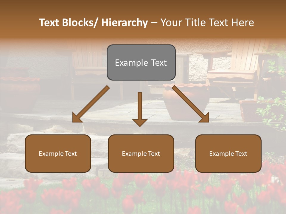 Wooden Front Sunny PowerPoint Template