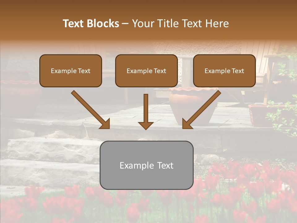 Wooden Front Sunny PowerPoint Template