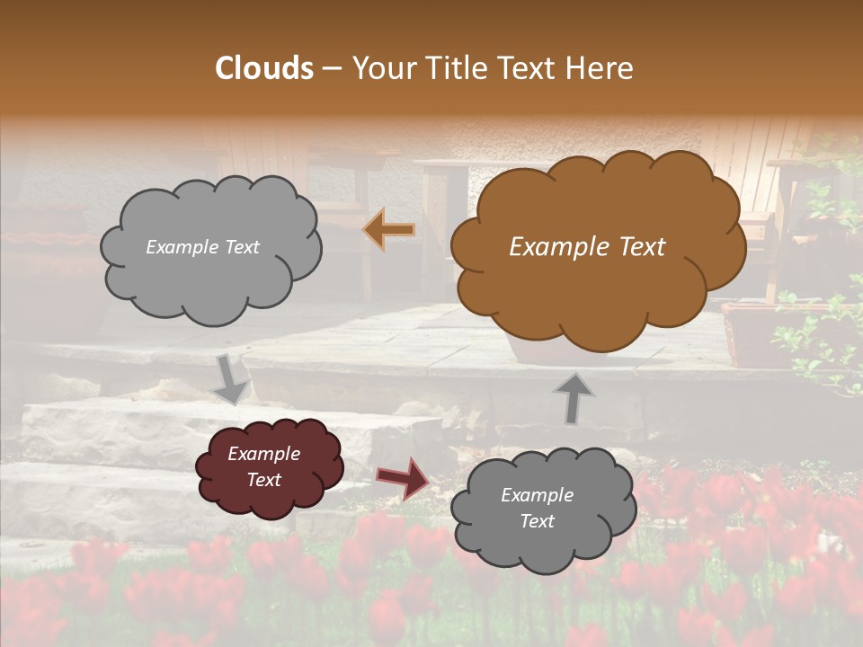 Wooden Front Sunny PowerPoint Template