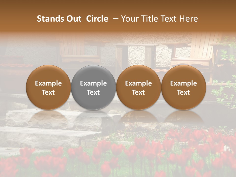 Wooden Front Sunny PowerPoint Template