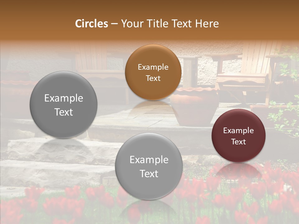 Wooden Front Sunny PowerPoint Template