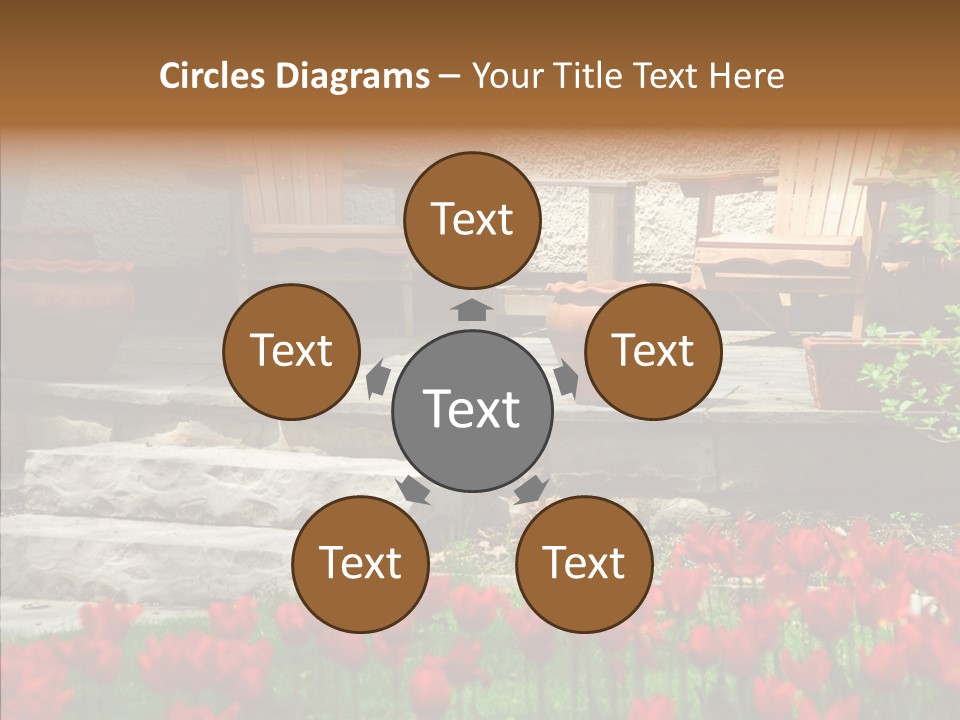 Wooden Front Sunny PowerPoint Template