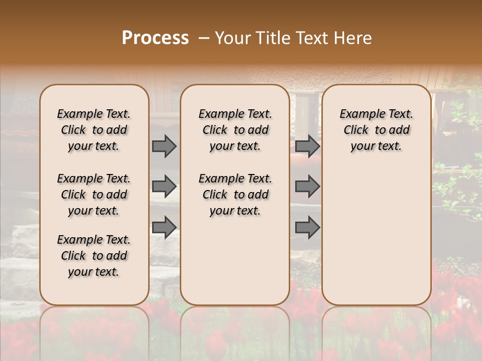 Wooden Front Sunny PowerPoint Template