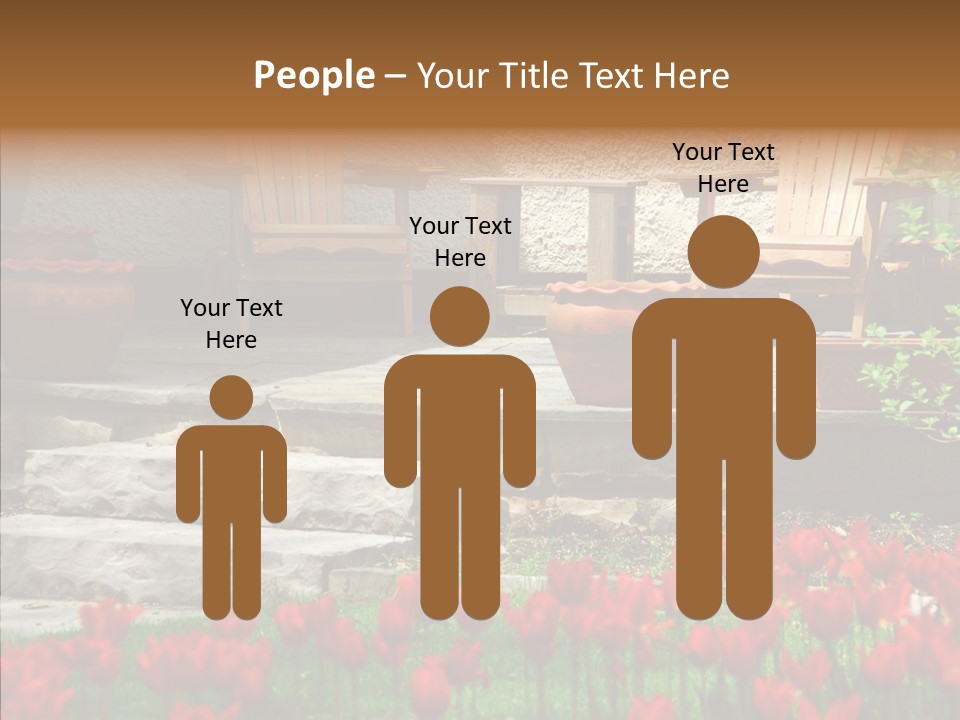 Wooden Front Sunny PowerPoint Template