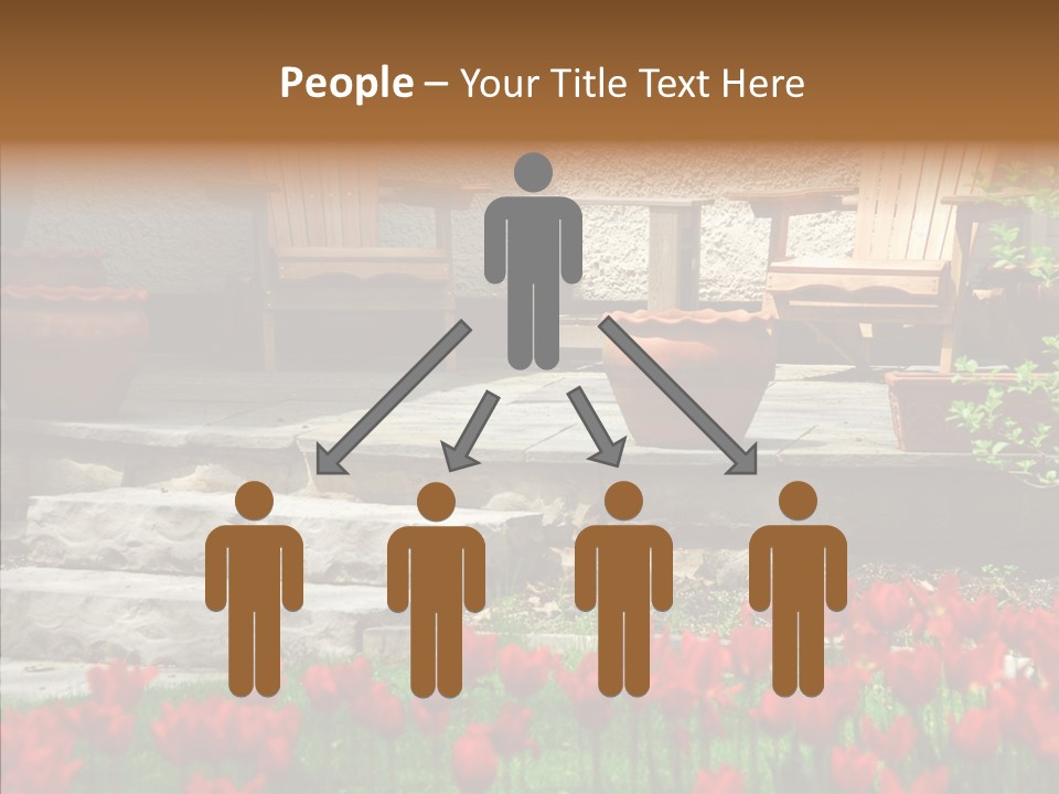 Wooden Front Sunny PowerPoint Template