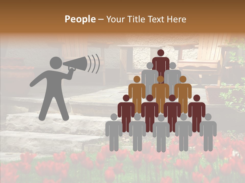 Wooden Front Sunny PowerPoint Template