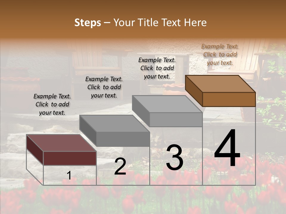 Wooden Front Sunny PowerPoint Template