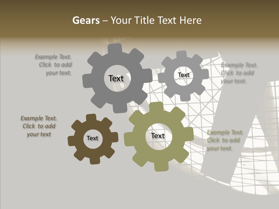 Turbine Environment Cool PowerPoint Template