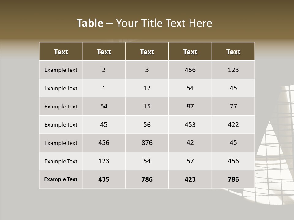 Turbine Environment Cool PowerPoint Template