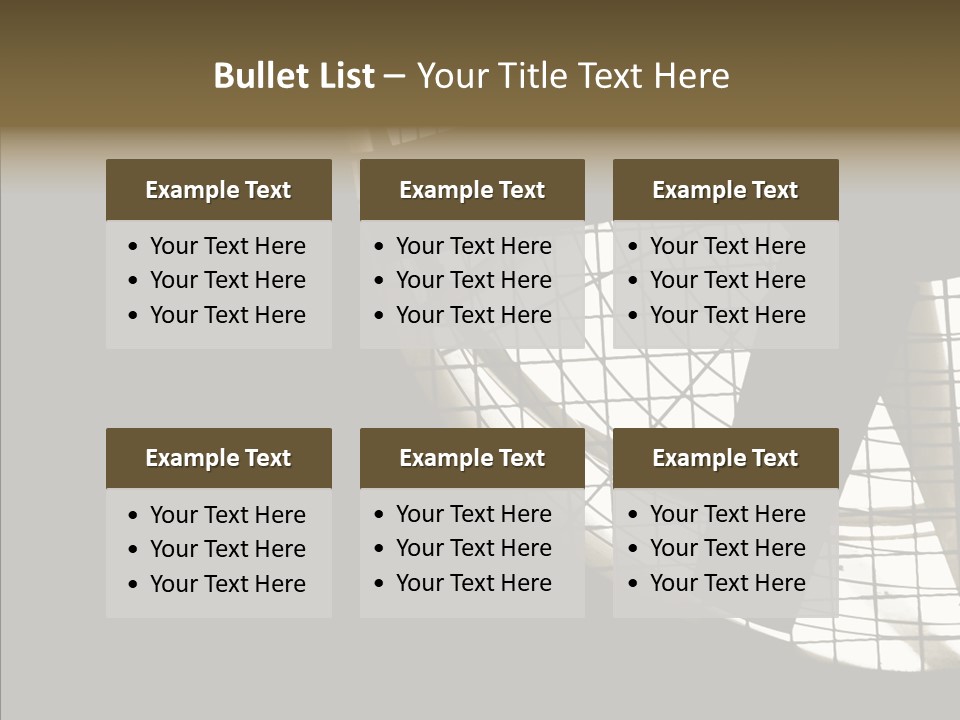 Turbine Environment Cool PowerPoint Template