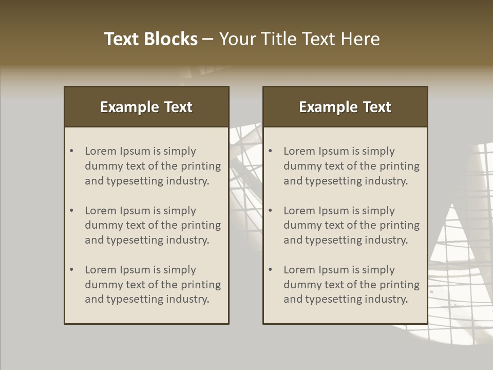 Turbine Environment Cool PowerPoint Template