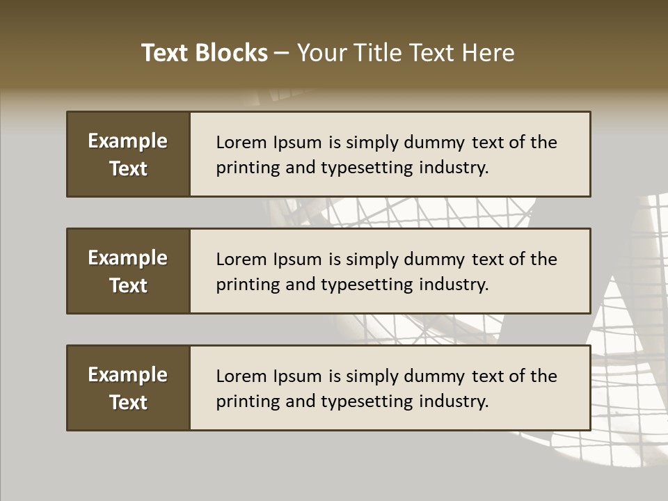 Turbine Environment Cool PowerPoint Template