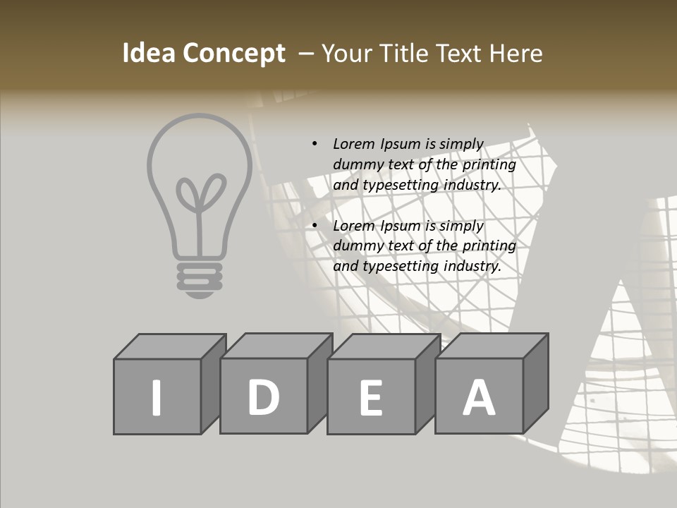 Turbine Environment Cool PowerPoint Template