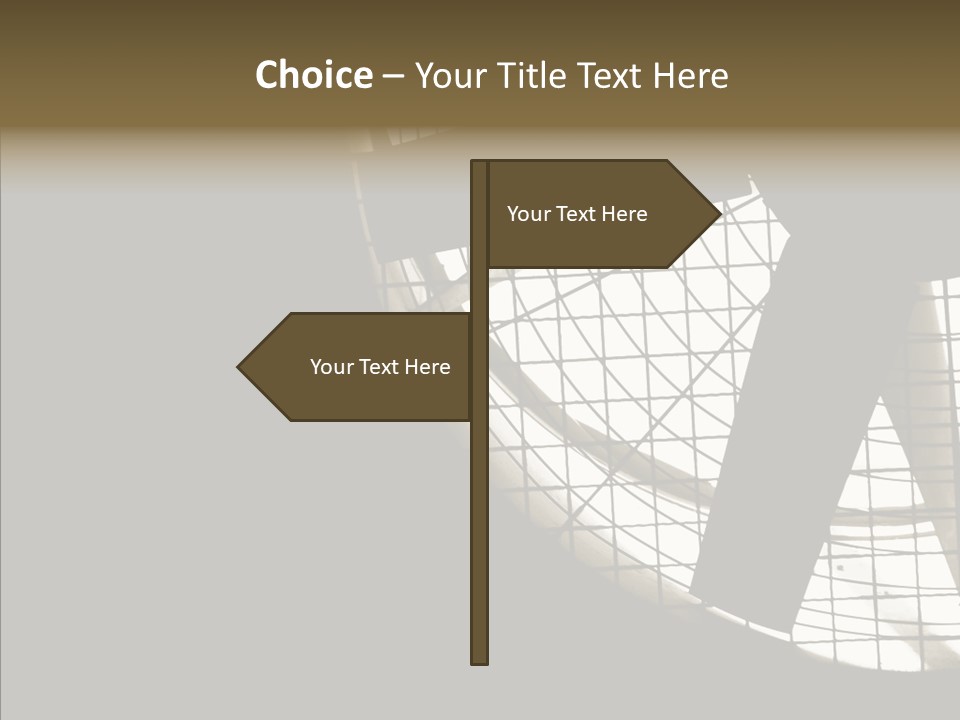 Turbine Environment Cool PowerPoint Template