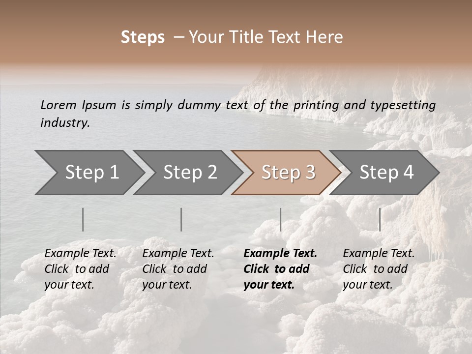 Sea Care Israel PowerPoint Template